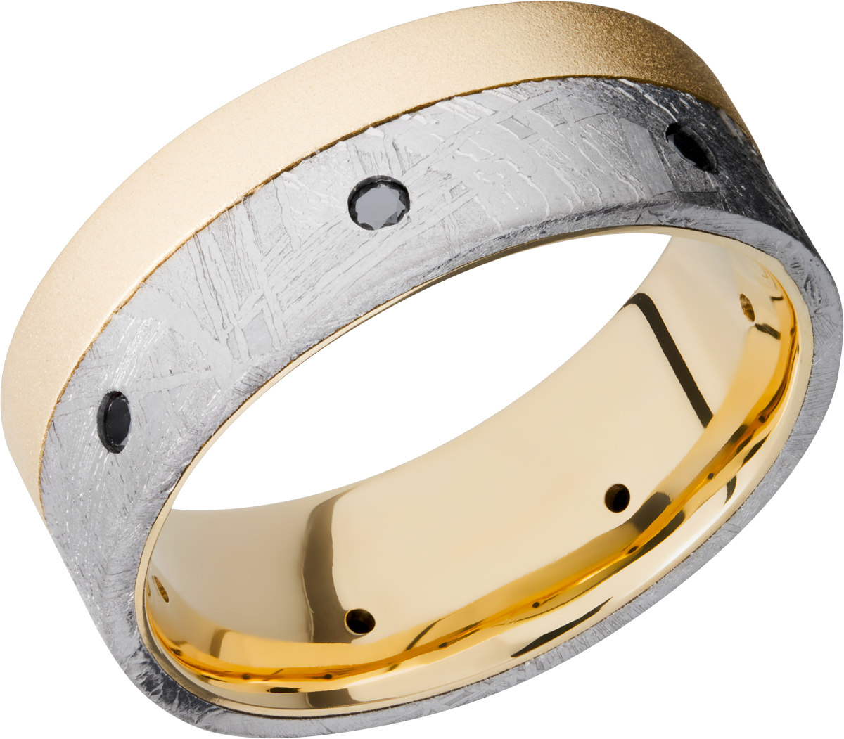18k-yellow-gold-8mm-flat-band-with-one-inlay-that-is-5mm-wide-set-off-center-all-the-way-to-one-edg