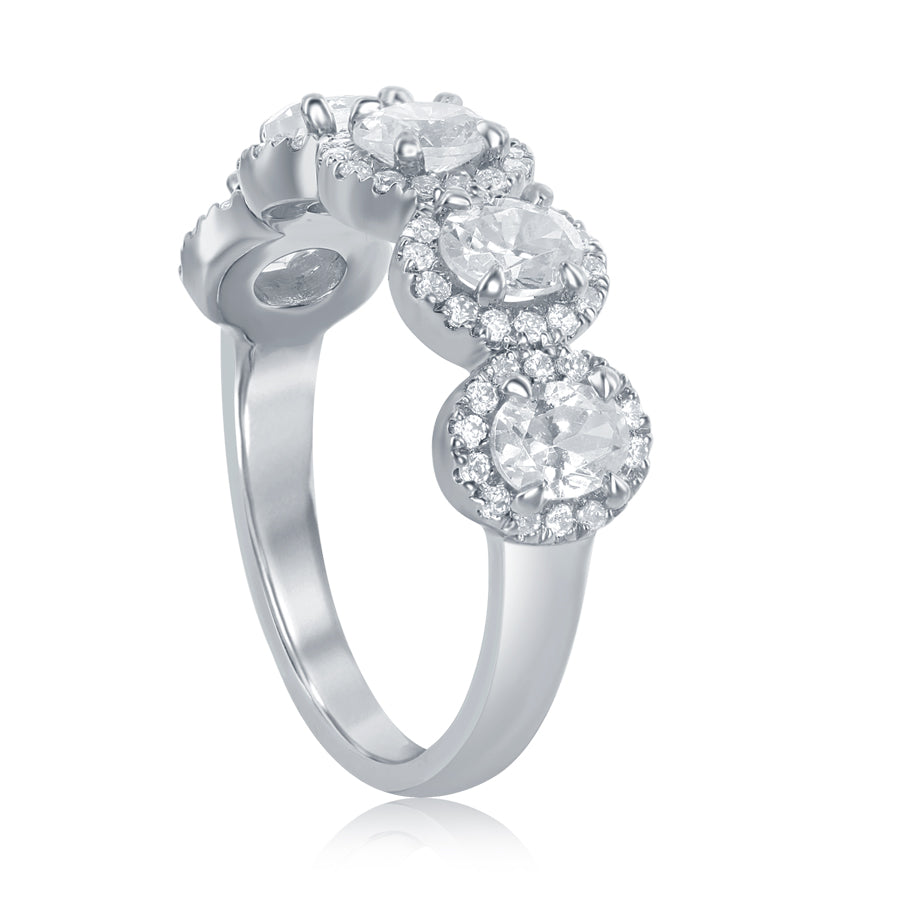 14kwg-0.95ctw-br-and-ov-dia-5-stone-ov-halo-fashion-ring