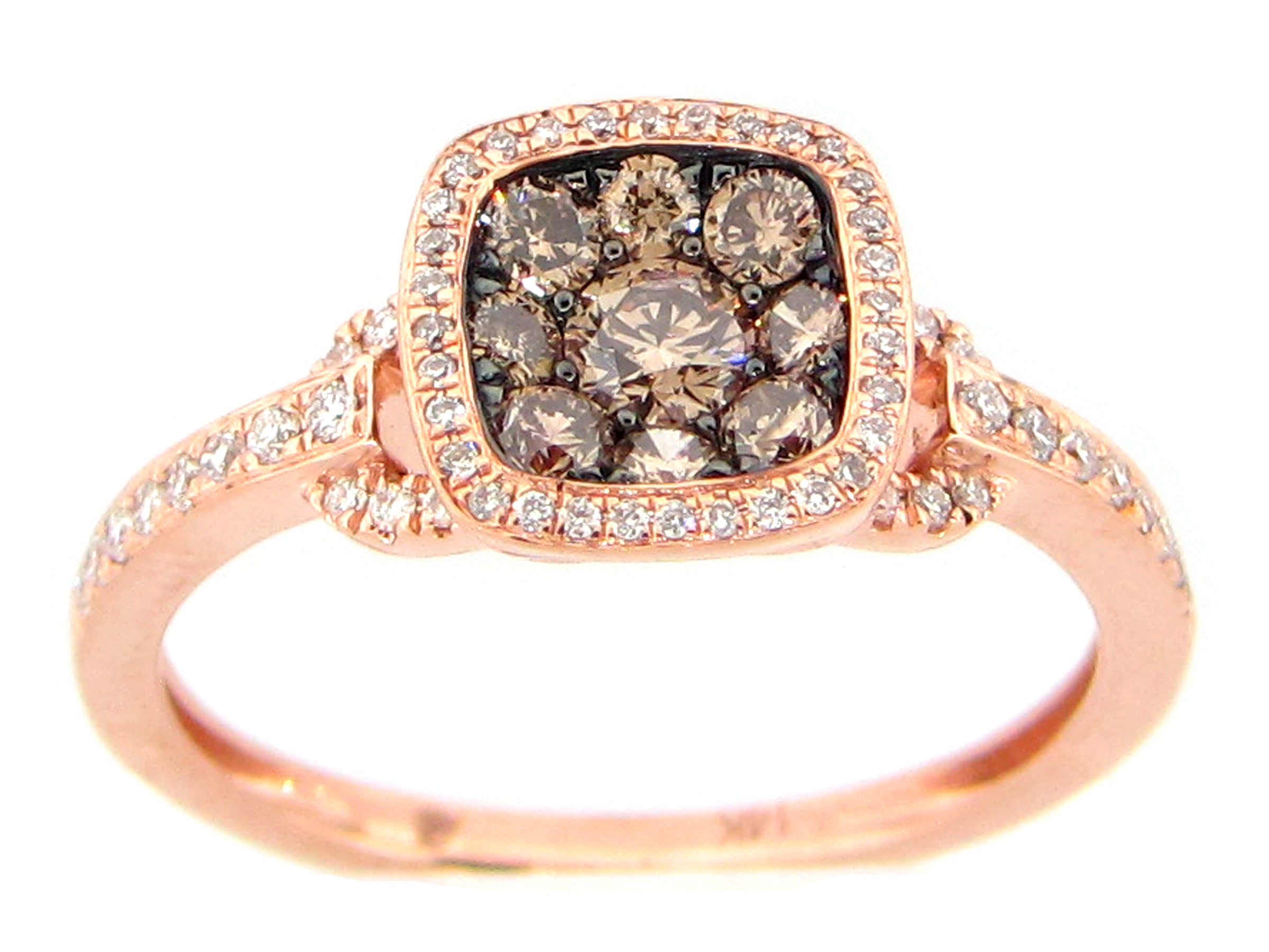 14krg-0.56ctw-br-and-brwn-dia-cus-cluster-w-halo-fashion-ring