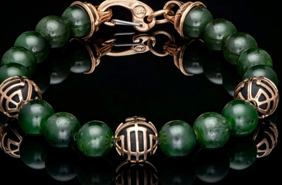 18kyg-cage-with-premium-jade-bead-and-blk-onyx-bracelet