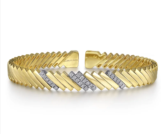 14kyg/wg-0.25ctw-br-dia-diagonal-bars-with-4-dia-bars-fashion-bracelet--size-6.5----serial-#-s10538