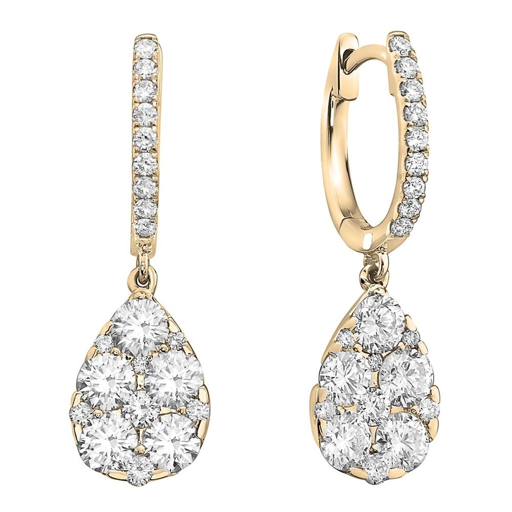 18kyg-1.96ctw-br-dia-ps-cluster-drop-earrings