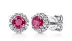 14kwg-br-.018ctw-dia-&-br-0.87ctw-ruby-halo-studs.-#s781895--ruby--a-quality
