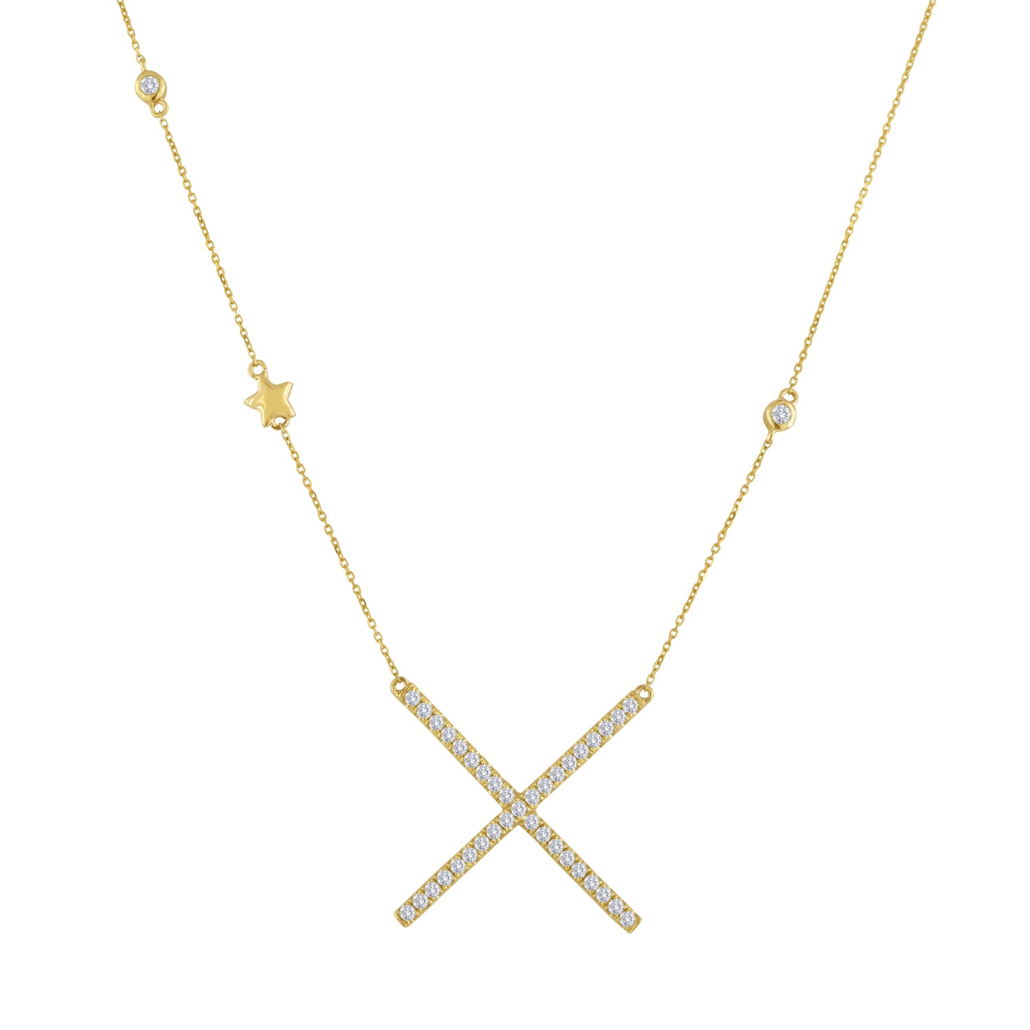 14kyg-br-0.50ctw-dia-x-pendant--**no-reorder**