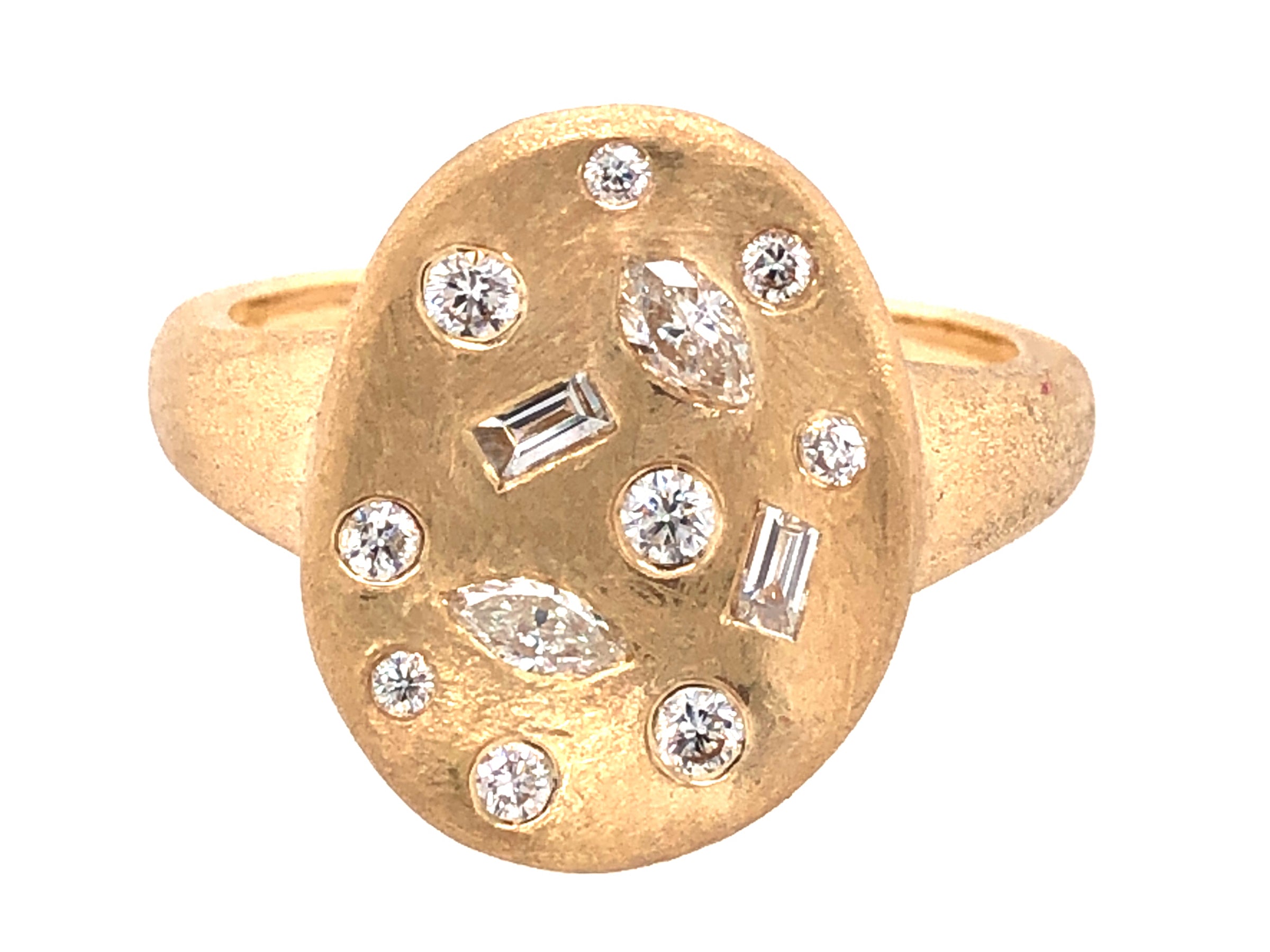 14kyg-0.40ctw-dia-mix-flush-scattered-cluster-satin-finish-ring