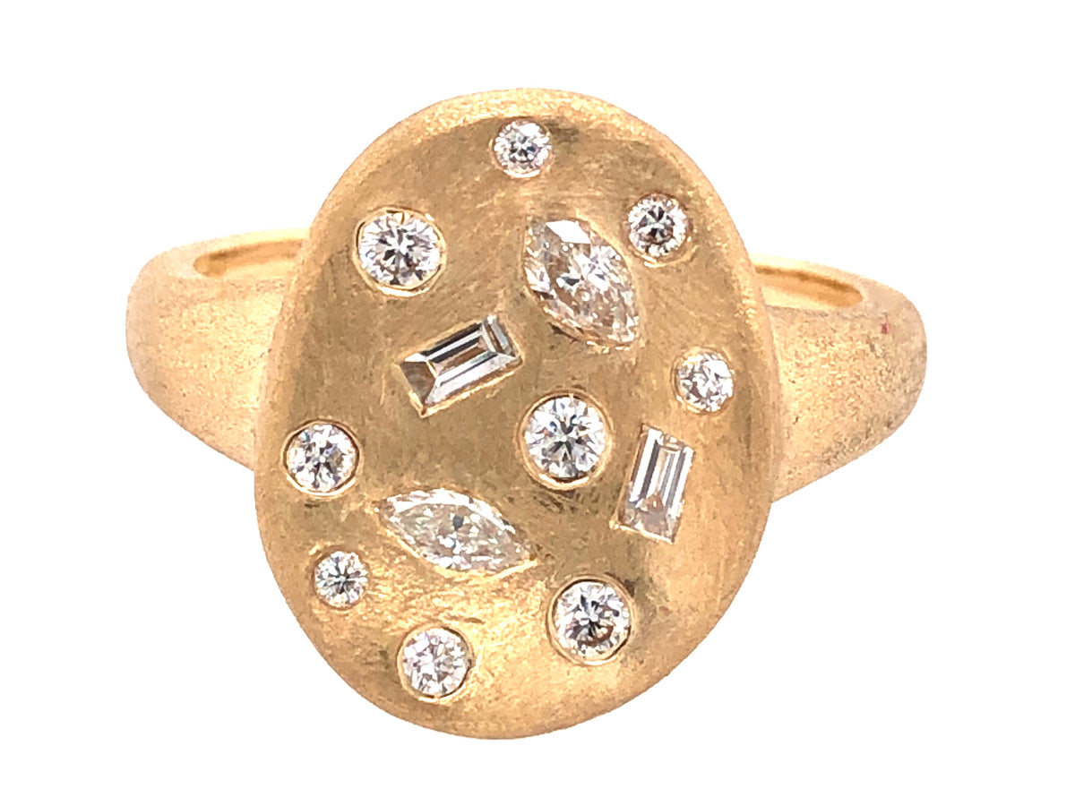 14kyg-0.40ctw-dia-mix-flush-scattered-cluster-satin-finish-ring