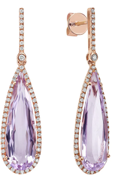 14krg-9.26ctw-rose-de-france-and-0.48ctw-br-dia-halo-drop-earrings