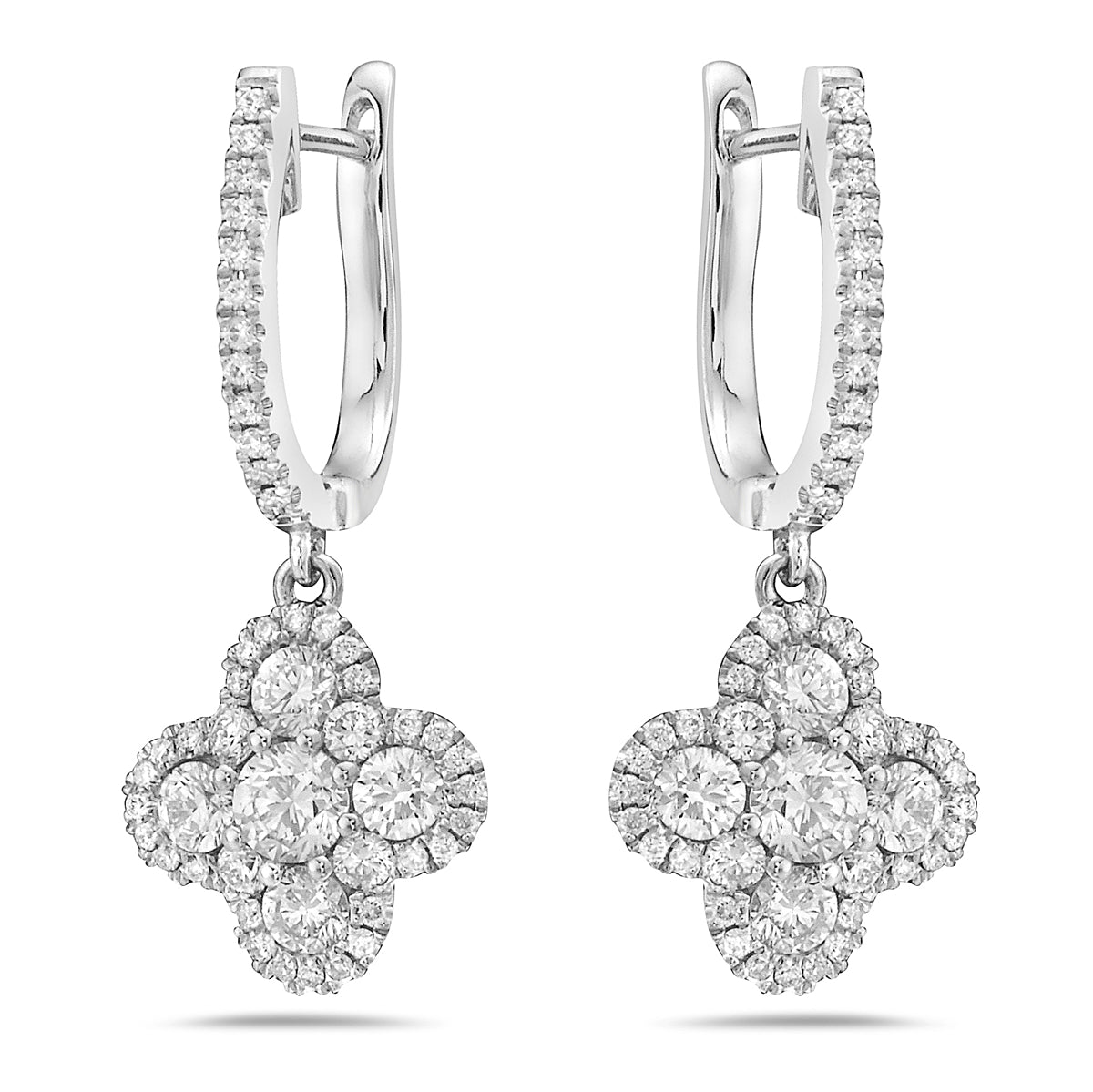 18kwg-1.55ctw-br-dia-flower-dangle-earrings