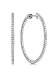 14kwg-0.74ctw-br-dia-french-pave-30mm-inside/out-hoop----sn:-s1407645