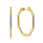 14kyg-0.15ctw-br-dia-geometric-shape-30m-hoop-earrings------serial#s1623970