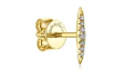 14kyg-0.03ctw-pave-diamond-spiked-stud-single-earringserial-no:s1407663