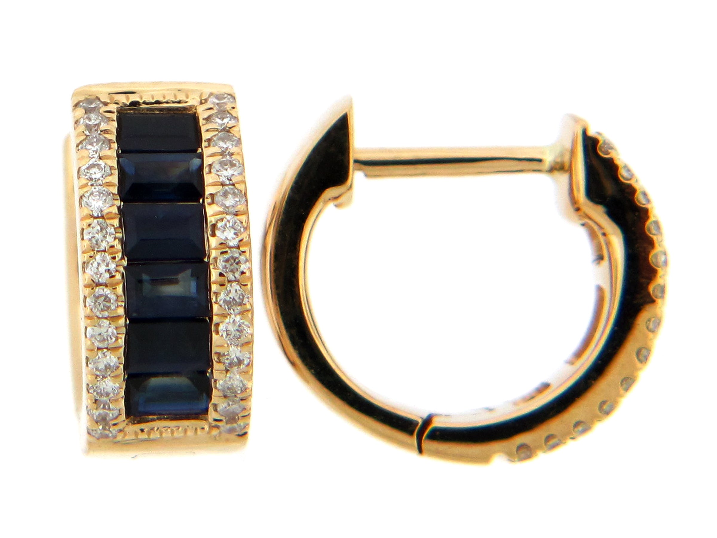 14kyg-0.15ctw-br-dia-0.79ctw-sapphire-with-dia-edges-cuff-earring