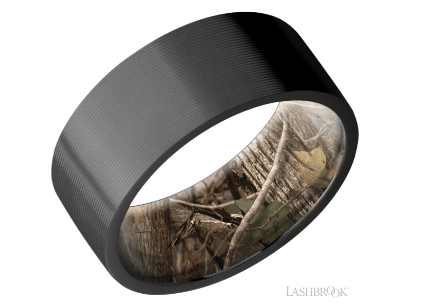 black-zirconium-band-with-an-inside-sleeve-of-the-kings-camo.-machine-finish/-kingswoodland