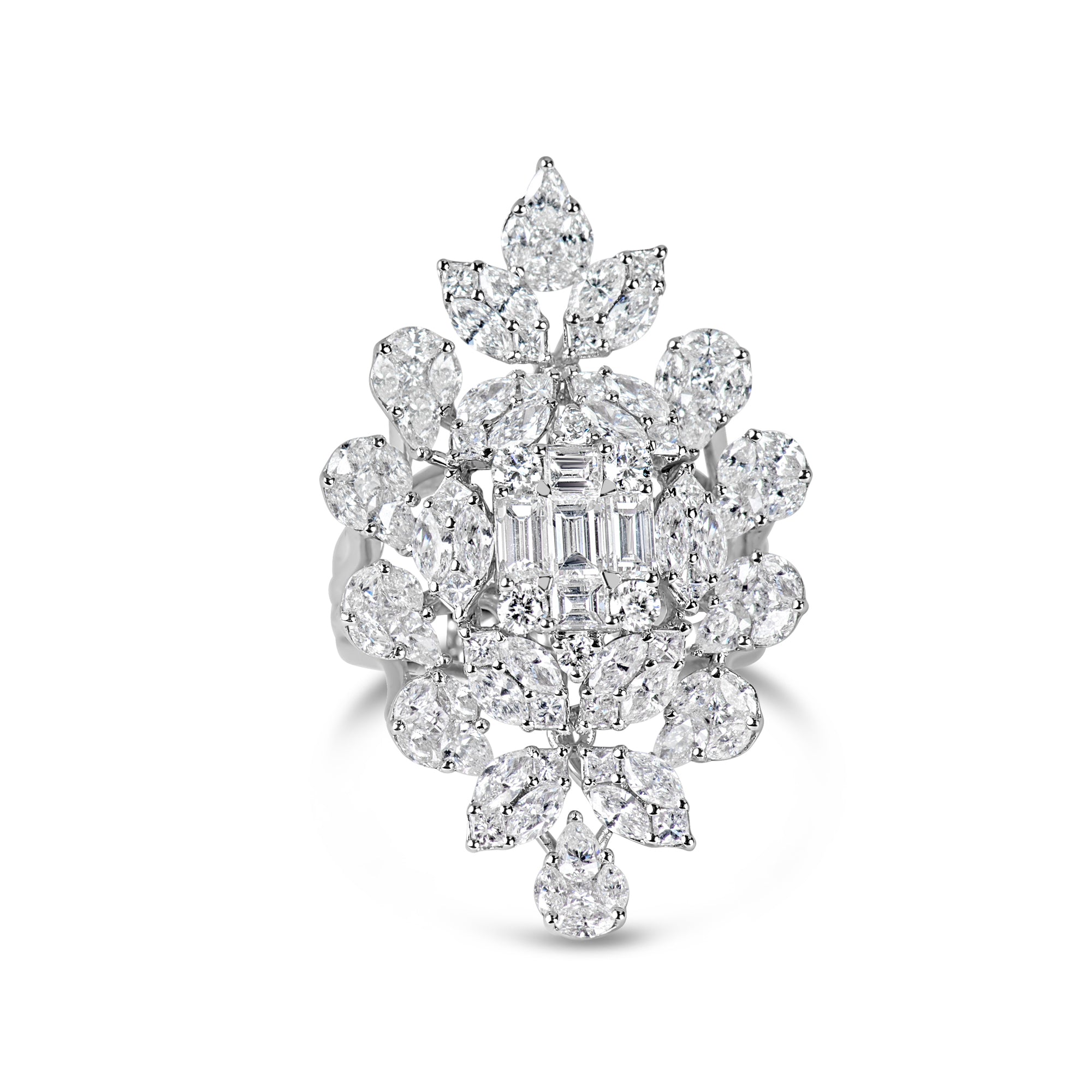 18kwg-5.38ctw-br,-mq-and-baguette-dia-miz-big-leaf-fashion-ring