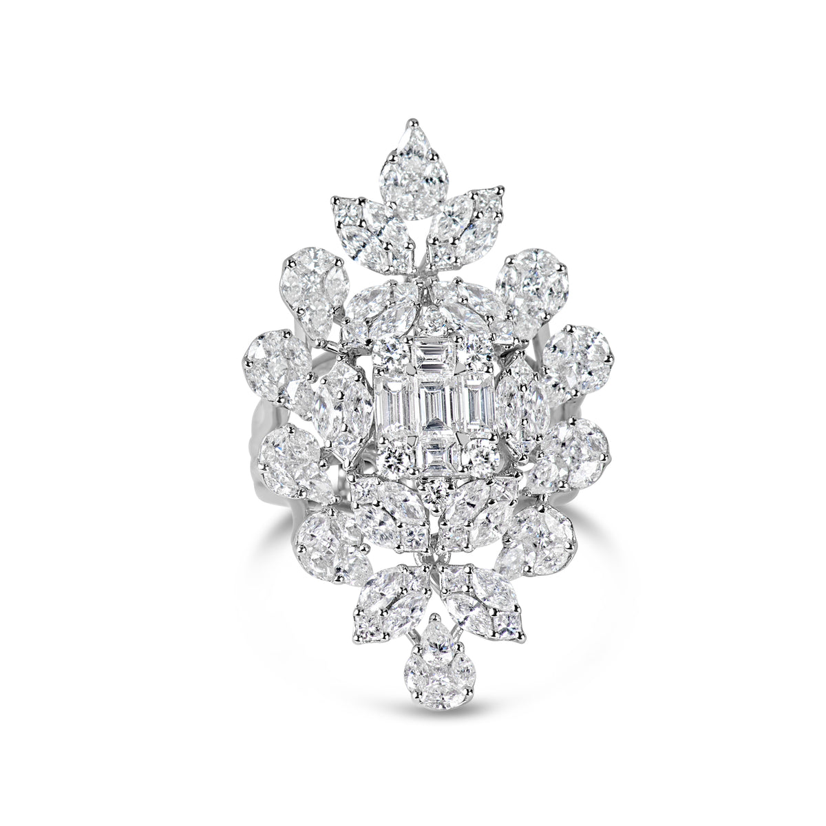 18kwg-5.38ctw-br,-mq-and-baguette-dia-miz-big-leaf-fashion-ring