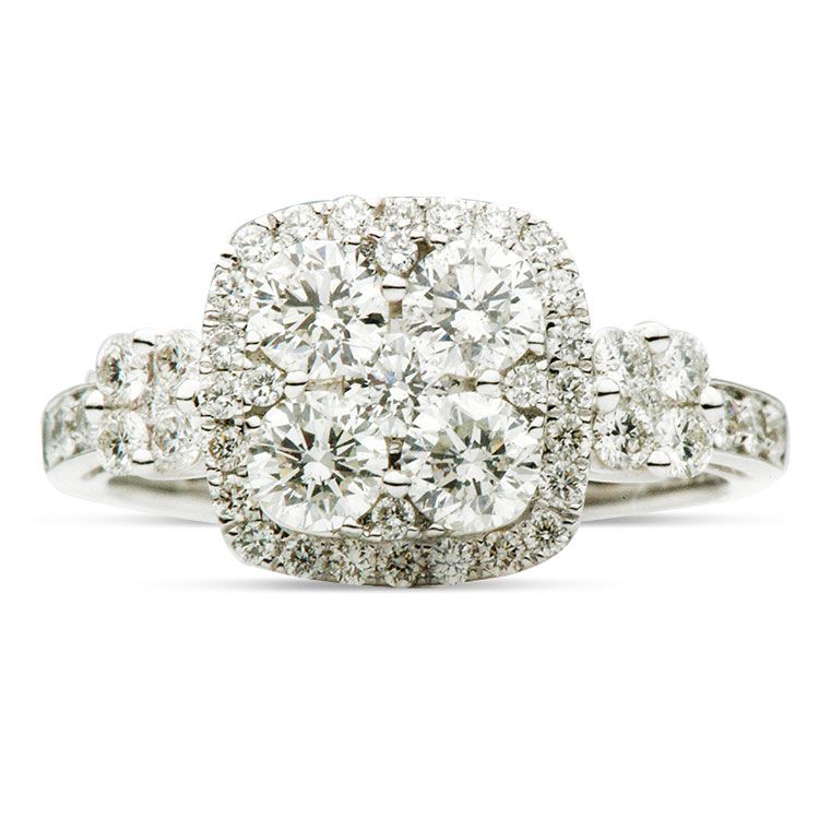 18kwg-1.32ctw-br-dia-cluster-halo-w-side-stones-fashion-ring