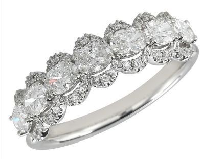 18kwg-1.01ctw-ov-0.17ctw-br-dia-7-stone-w-halo-fashion-band