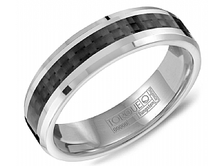 tungsten-and-carbon-fiber-inlay-black-and-grey-6mm-all-high-polish-mens-band--size-10