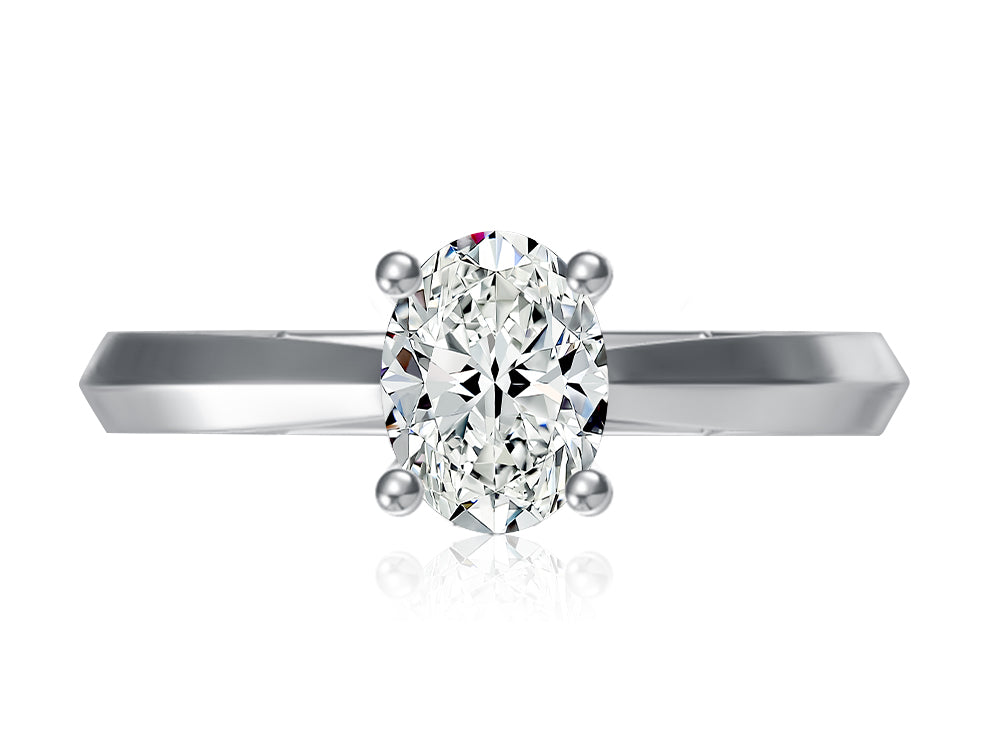 14KWG 0.06CTW BR DIA OV UNDER HALO AND HIDDEN DIA ENG RING      1.50CT OV